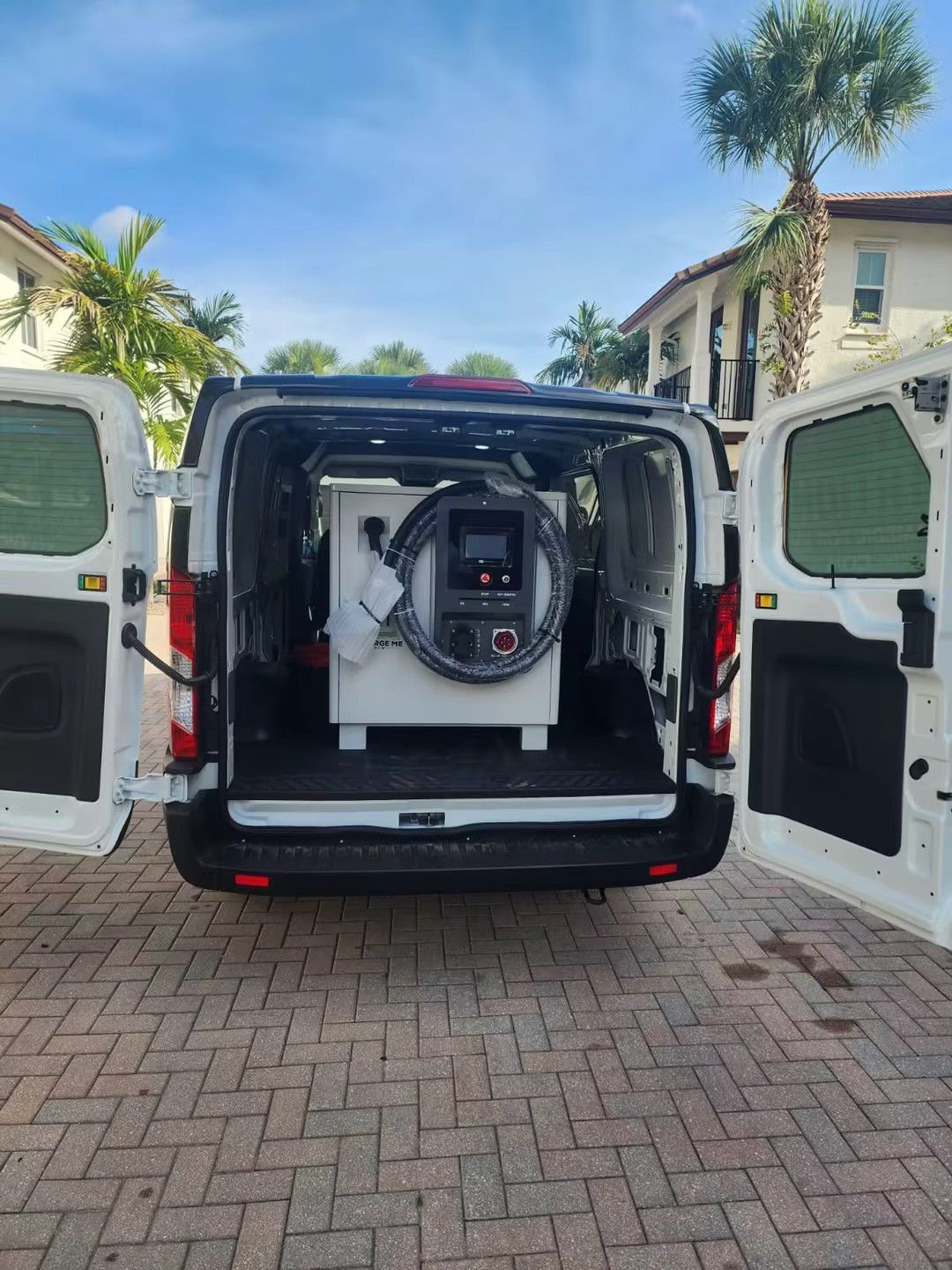 eWattGo mobile EV charging van